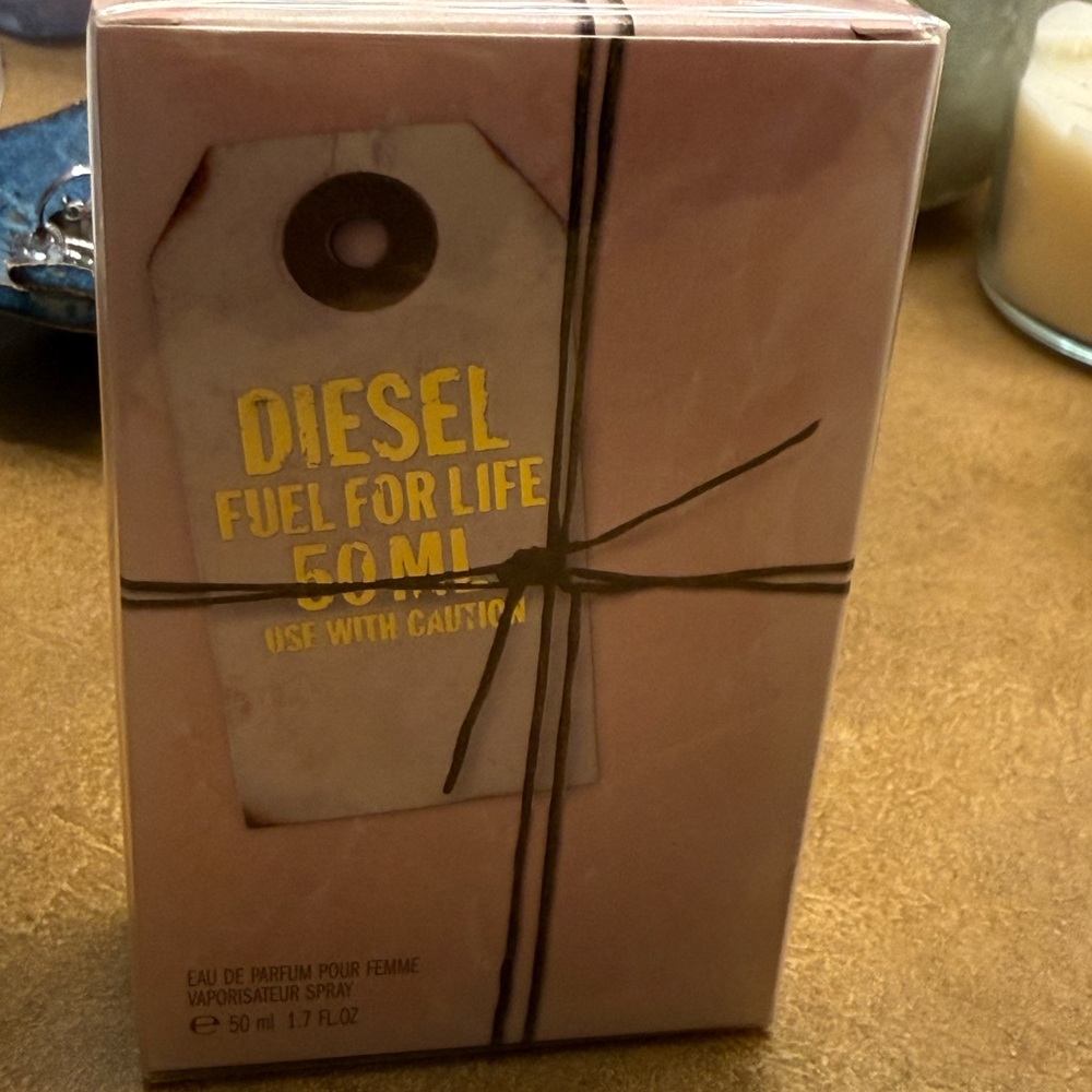 Diesel Fuel For Life boxed perfume 50mL 1.7oz - Picture 2 of 3